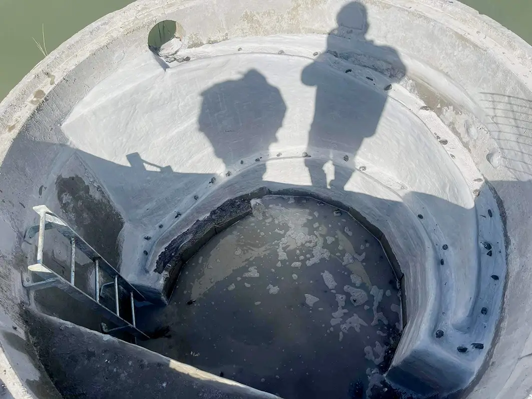 A concrete drainage solution from above