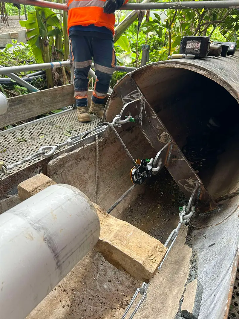 Drain installation at Kaipatiki